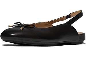 Fitflop Women's Delicato Bow Leather Slingbacks Ballet Flat
