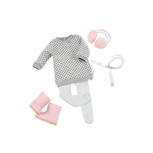 Our Generation- Vestito Invernale con paraorecchio, Colore Ensemble Robe Laine, BD30252Z