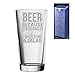 Produktbild Bierglas mit Gravur/bedruckt, konisch, Bierglas, Aufschrift"Beer, Because no Good Story Started with""I was Eating a Salad", Engraved, Do Not Engrave A Message On The Reverse Side