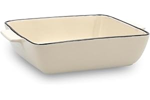 Quid Cocco Casseruola Quadrata Gres Forno 20 x 16,5 x 4,5 cm
