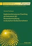 Image de Implementierung Von Coaching Als Instrument Der Personalentwicklung in Deutschen Grossunternehmen