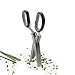 Produktbild Kräuterschacht-Schere Multi-Funktion 5 Layer Onion Schere Baby Food Scissors Küchenkokel-Werkzeuge geeignet für das Essen Schneiden, Handwerk Papierschredder-Schere Schere