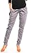 Zeta Ville Pregnancy Maternity Cotton Shiny Fabric Harem Trousers w/ Pockets 040 (UK 12/14, Grey)