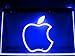 Produktbild Apple Computers LED Zeichen Werbung Neonschild Blau
