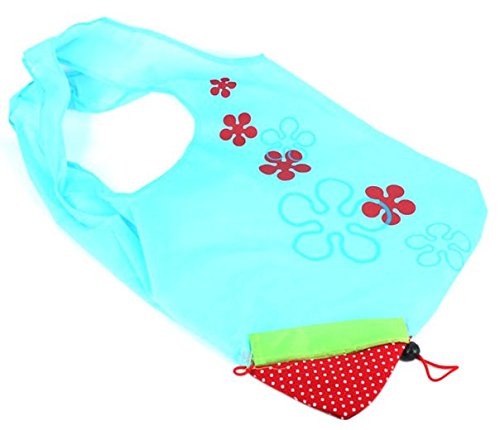 LIFECART Erdbeere faltbar ECO Taschen wiederverwendbare Einkaufstaschen Tote - 3