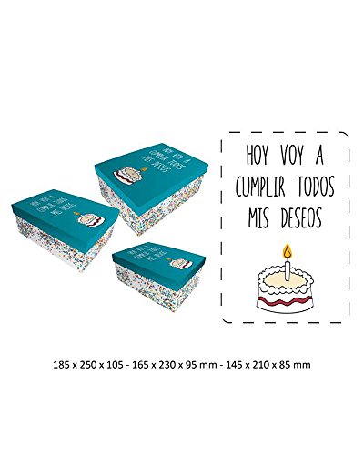 Preisvergleich Produktbild Set cajas regalo Baggy deseos