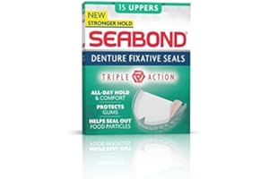 Seabond Denture Fixative Seals - Original - 15 Uppers by Sea-Bond