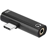 Alfais 4490 Type C To 3.5mm Stereo Kulaklık/Aux/Şarj D&ouml;n&uuml;şt&uuml;r&uuml;c&uuml; Adapt&ouml;r