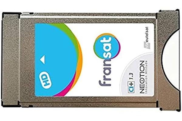 Neotion Cam Fransat Ci Plus Option SFR Sat/Option Bein Sport + Carte illimitée