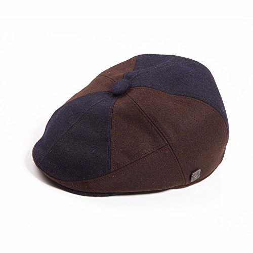 DASMARCA8 Panel Fitted Gatsby Winter Wool Cap