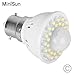 Price comparison product image MiniSun BC B22 PIR Presence Motion Sensor Detector LED Light Bulb
