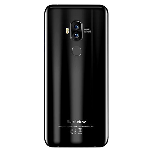 Blackview S8Â sbloccato smartphone 4Â GB + GB doppia fotocamera posteriore + Dual fotocamere anteriore identificazione delle impronte digitali 14,5Â cm Android 7.0Â MTK6750T Octa Core a 1.5Â GHz con 4Â G network, Dual SIM, OTG