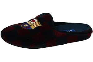 MARPEN SLIPPERS Dogo Rayas Barcelona, Pantuflas Unisex Adulto