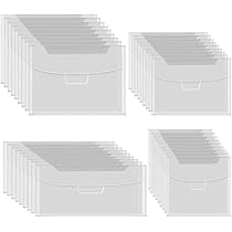 36 Sacchetti Trasparenti Richiudibili Per Timbri E Fustelle - 4 Misure Diverse - Foto 5