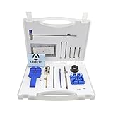 kmdecyy 19 Teile Uhr-Reparatur-Werkzeug-Set mit Tragetasche kmkt17004-m