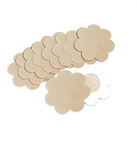 Preisvergleich Produktbild Nippelabdeckung,Mytobang 10Paar Brustwarzenabdeckung Nippel Abdeckungen Secret Brustaufkleber Sexy Blumenform Klebstoff Unsichtbare Pasteten Brust Nippel Cover Stock unter BH,Bikini,Badeanzug,Wegwerf