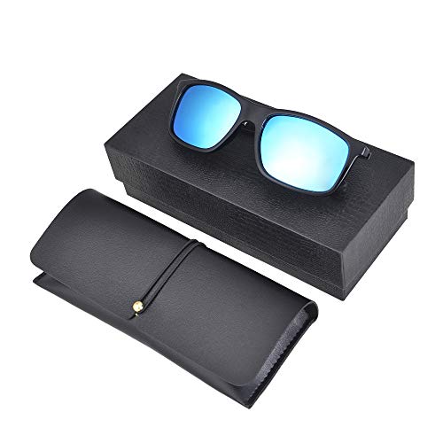 Gafas de Sol Hombre ,Gafas de Sol Polarizadas Aptos para Conducir, Pescar e Ir en Bicicleta Montaña ,Lentes UV400 Y Montura De TR-90,100% De Protección UV?Azul?