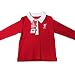 Official Liverpool FC Kids 9-12 months Long Sleeve Polo Shirt with Liverbird.