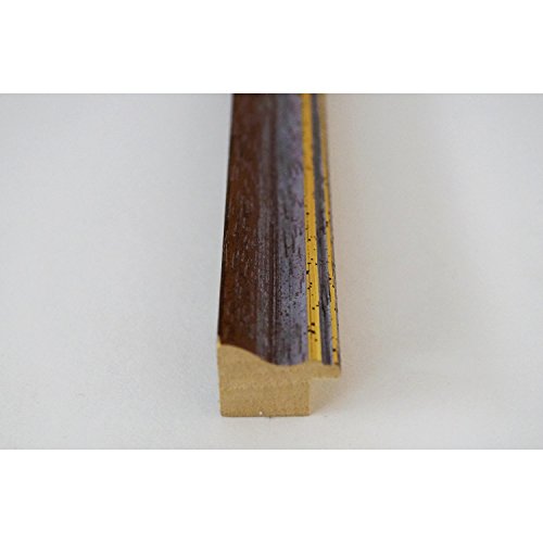 Spiegel Wandspiegel Badspiegel – Braunschweig 2,5 – Rot Braun mit Gold – 200 Größen zur Auswahl – handgefertigt – 30 x 50 – FM – Antik, Vintage - 5