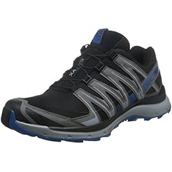 Salomon XA Lite Calzado de trail running Hombre, Negro (Black/Quiet Shade/Imperial Blue), 44 2/3 EU
