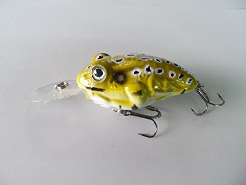 DISCO TOAD/FROG Floating fishing lure water activated LED light