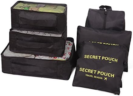 Balala Packaging Cubes 6 in 1 Organizer Tidy Case Bag Packer Clothes Storage Bag