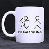 ※ 11 ounce ceramic coffee mug，Made-to-order printing using high quality inks，Durable white ceramic with easy grip handle give a classic coffee mug look and feel.