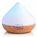Produktbild The Body Source Ultraschall Aroma Diffuser 300ml, Luftbefeuchter, Oil Düfte Duftzerstäuber für Aromaöle mit Nachtlicht in Sieben Farben