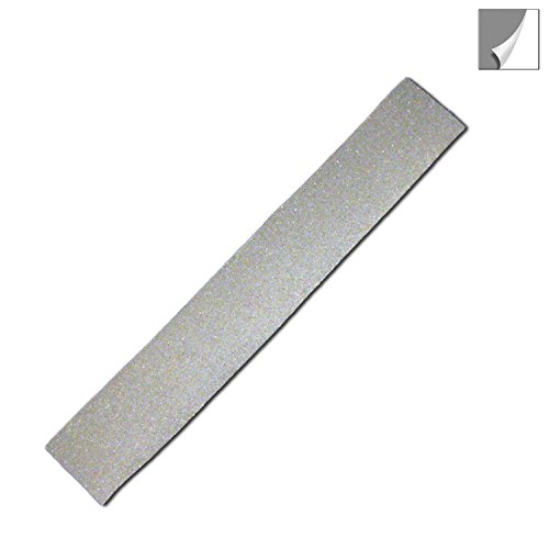 Preisvergleich Produktbild Reflexstreifen / Reflektorstreifen zum Aufkleben, reflektierendes Gewebeband selbstklebend