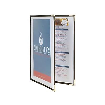 Securit Protège-menus A4 Crystal 4 pages - 23