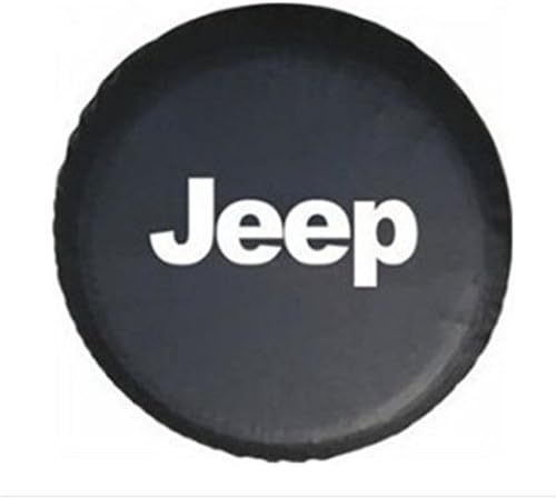 Jucarvo Spare Wheel Tire Tyre Case Cover 17inch Black with Logo 17'' Storage Tyre Bags