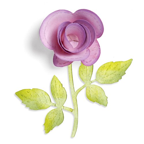 Sizzix Sizzlits Die Flower 3-D and Vine by Scrappy Cat
