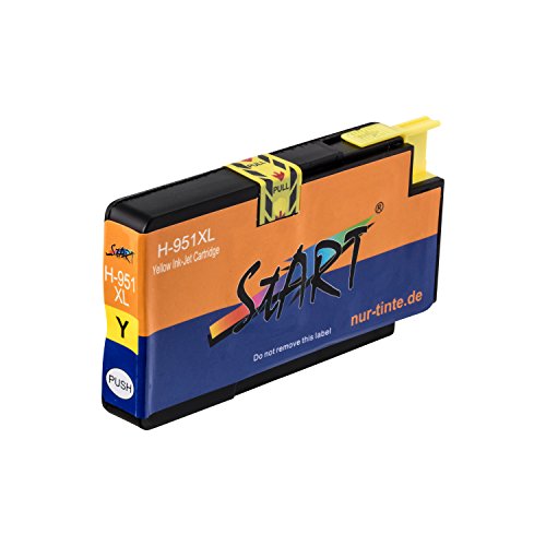 Start – 4 XL Ersatz Chip Druckerpatronen kompatibel zu HP 950XL / HP 951XL Schwarz, Cyan, Magenta, Gelb für Hewlett Packard OfficeJet Pro 8100 8600 8600 Plus 8610 8615 8620 8625 8630 8640 8660 251dw 276dw - 5
