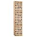 Produktbild 4er-Set Weinregal CUBE 52 Modul "Karo", Holz Kiefer natur, stapelbar / erweiterbar - H 52 x B 52 x 25 cm