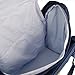 WPG 4pcs Dark Blue Cute As Button Embroidery Baby Nappy Changing Bags