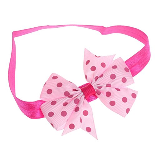 Ukamshop 9 Stück Babys Mädchen Stirnband bowknot Blume Fotografie Haarband - 7