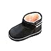 Produktbild Schneestiefel Baby Btruely Mode Junge Mädchen Martin Schuhe Warm Anti-Rutsch Boot Schnee Krippe Schuhe (23, Schwarz)