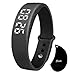 Produktbild W5 Pedometer, Keepwin New Smart Wrist Band Sleep Sports Fitness Activity Tracker Pedometer Bracelet Watch (Black)