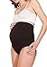 RelaxMaternity 5100 (Black, XL) Cotton over the bump maternity knickers