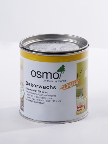 Osmo Dekorwachs Creativ 3186 Weiss-Matt 0,375l Gebinde