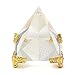Produktbild Neilyn 2 Stücke Mode Healing Kleine Feng Shui Ägypten Ägyptischen Kristall Klar Pyramide Ornament Wohnkultur Wohnzimmer Dekoration