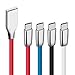 Produktbild USB Type-C Kabel zu USB 2.0 (3.3ft) Packung mit 4 GEMISCHT Starke 3D-Legierung Ladekabel für Xiaomi Mi 6