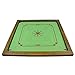 Price comparison product image Carrom Board by Synco in Exclusive US Tournament Design - Made in India by Carrom Experts - 8mm Thick Birch Plywood and Acacia Hardwood Frame