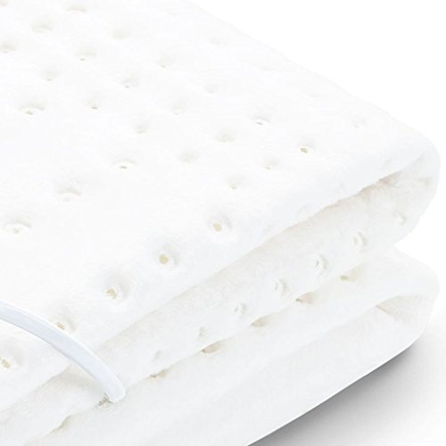 WellCare Heizdecke Heizmatte Wärmeunterbett Kuschelvlies Weiß 150x80 cm 79501.01