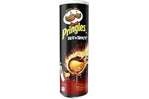 Pringles Perfekt smak het & Spicy Patatine 160 g potatischips