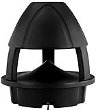 Aktiver 360° Indoor- und Outdoor-Lautsprecher, 2-Wege System, Bluetooth-Reichweite bis zu 20 Meter, Musikwiedergabe ausschließlich über Bluetooth möglich, ideal für Garten, Restaurant, Spielplatz, Freizeitpark, etc.