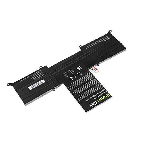 Green Cell® AP11D3F Laptop Akku für Acer Aspire S3 S3-371 S3-391 S3-951 (Li-Polymer Zellen 3300mAh 11.1V Schwarz) - 4