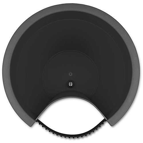 Pflanztopf – Pflanzkübel – Hängetopf – Balkontopf – Pflanzgefäß – Blumentopf Regenrohr mit Farbauswahl (Grau) - 5