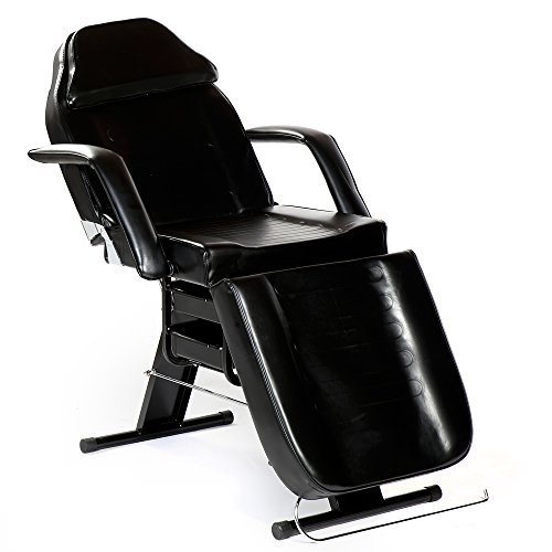 Tatuaje de camilla mecánico 150202 negro Tatoo tratamientos de estética y fisioterapia tatuajes