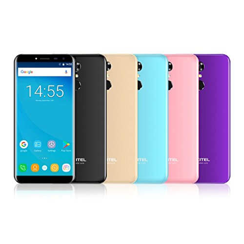 OUKITEL C8 3G Smartphone Android 7.0 5.5Zoll FHD Gorilla Glasschirm 2GB RAM+16GB ROM 3000mAh Akku 5MP Frontkamera+13MP Hauptkamera 1280 * 624 Pixel Fingerabdruck 12V/2A Flash Charge 1,3 GHz Quad Core Dual-SIM (Schwarz)
